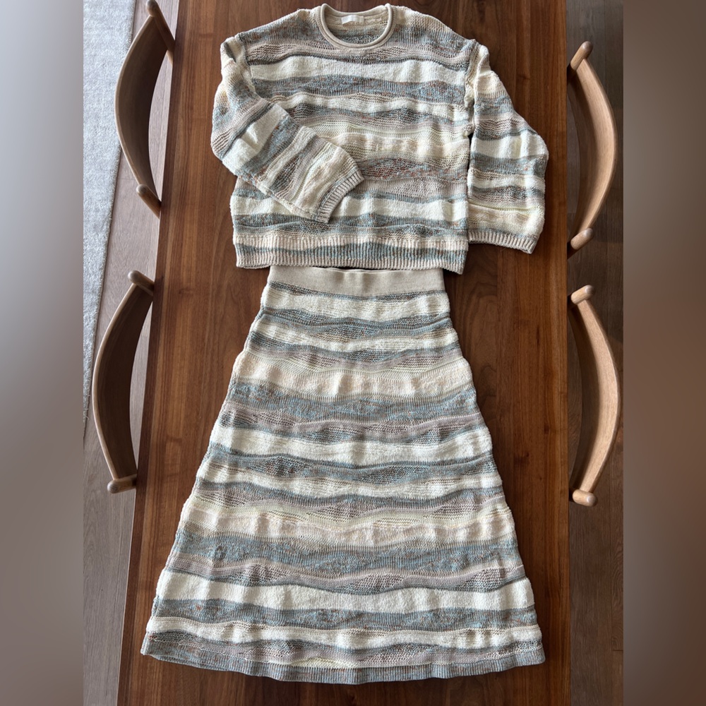 Ulla Johnson Hattie Skirt and Francie Pullover SET in Haze NWOT - Picture 3 of 15